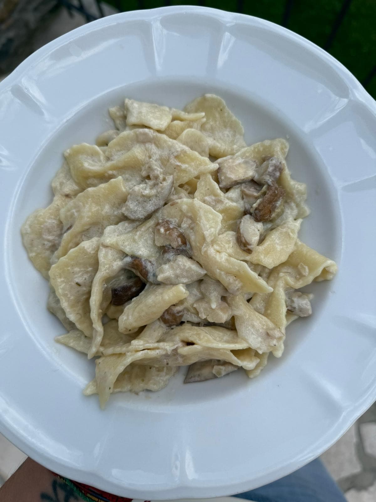 Pappardelle con funghi