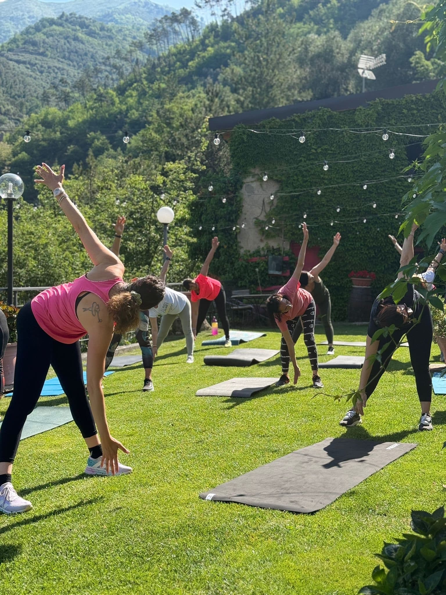 lezione di yoga